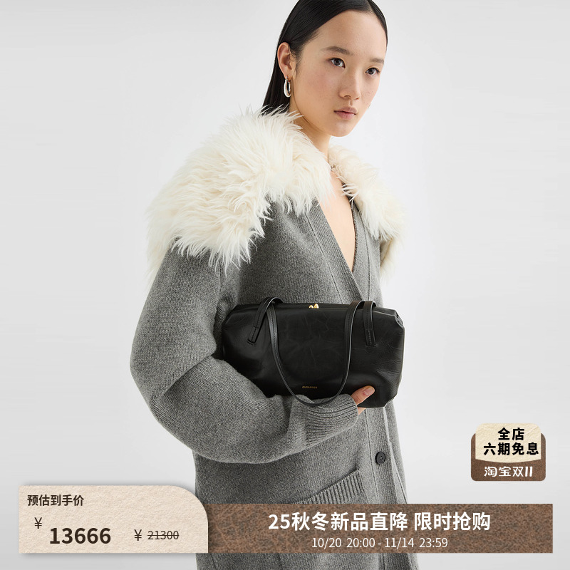 JILSANDER25FW小牛皮单肩包