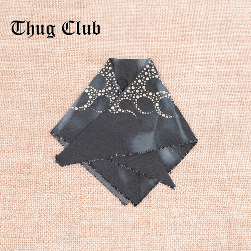 THUGCLUB金属铆钉TC印花头巾