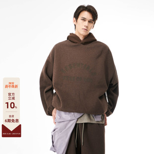 SUMMER夏季 God 24新品 系列弧形LOGO连帽卫衣 Essentials Fear