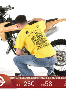 ROUND TWO 美国春季R2世界巡游复古街头印花短袖T恤T-SHIRT男女款