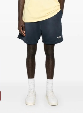 REPRESENT SS25 夏季百搭高街字母logo印花潮流纯色休闲裤短裤