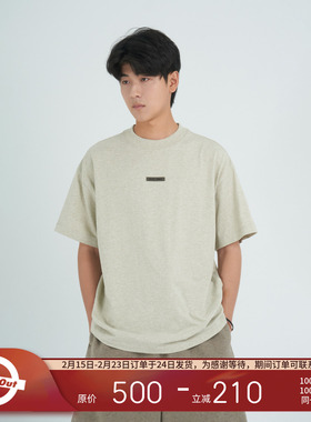 Fear of God Essentials 25春夏 LOGO烫标印花短袖T恤男女同款