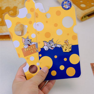 猫奶酪和老鼠镂空 A5A6A7奇葩M5方方子A5slim手工塑封分隔页索引