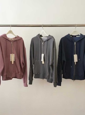 折现韩国东大门25秋breathe向日葵同款连帽字母刺绣卫衣 不退不换