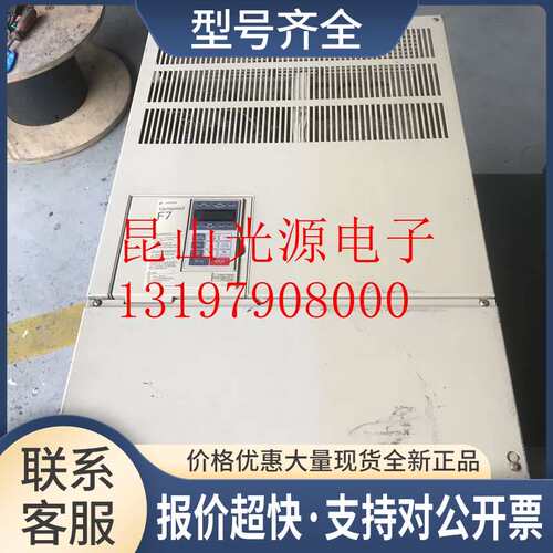 F7系列变频器 CIMR-F7B4110 110KW 380V实物拍摄测试包好议价