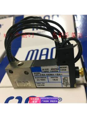 MAC电磁阀34B-A-GEMA-1BA 34B-A-GFEA-1KA 1KT GDCA-1KV GFEC