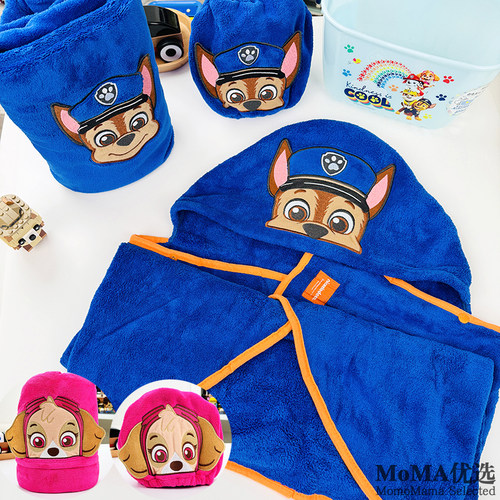 日本小狗汪汪队儿童吸水柔软浴巾