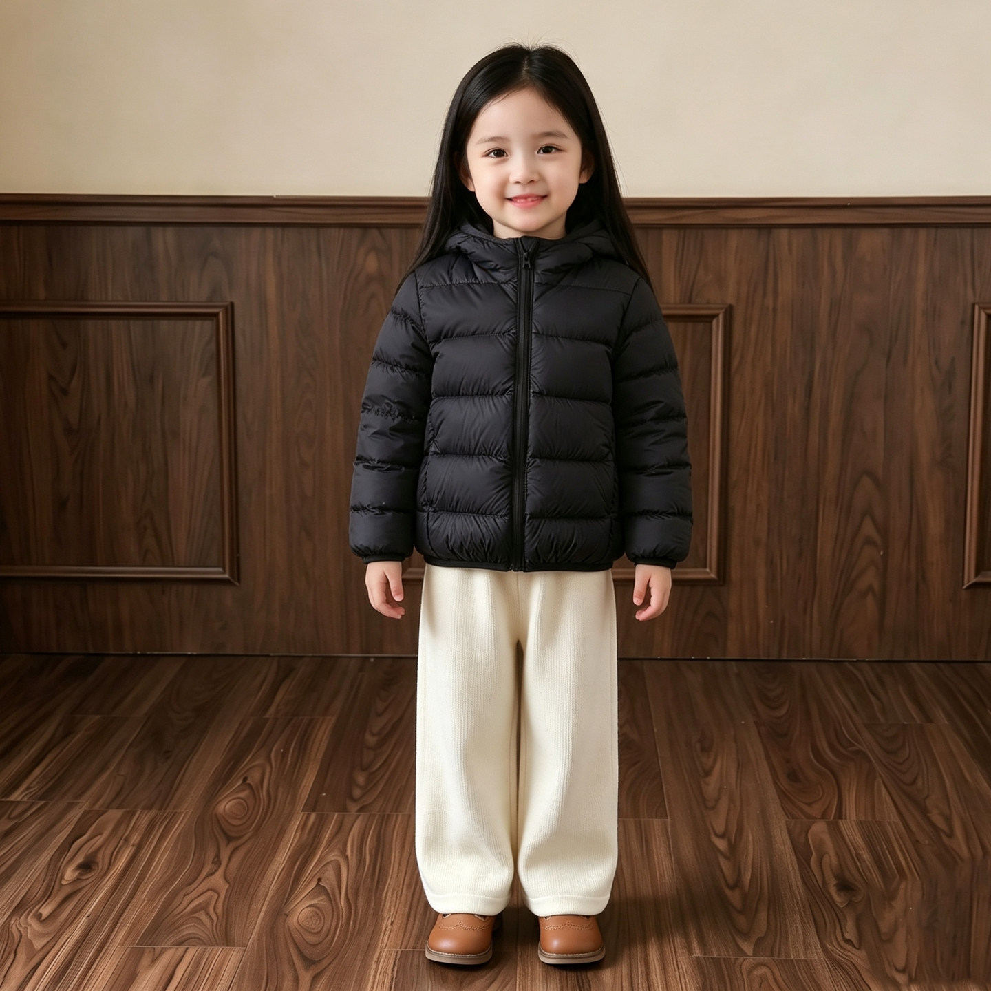 2026新款儿童羽绒服男女宝宝白鸭绒轻薄连帽保暖外套短款儿童冬装