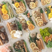 手工diy材料包混装 饰松果 花材天然植物干花幼儿园森林系环创装