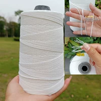 Белый, 1.5mm, поликоттон, 1500м
