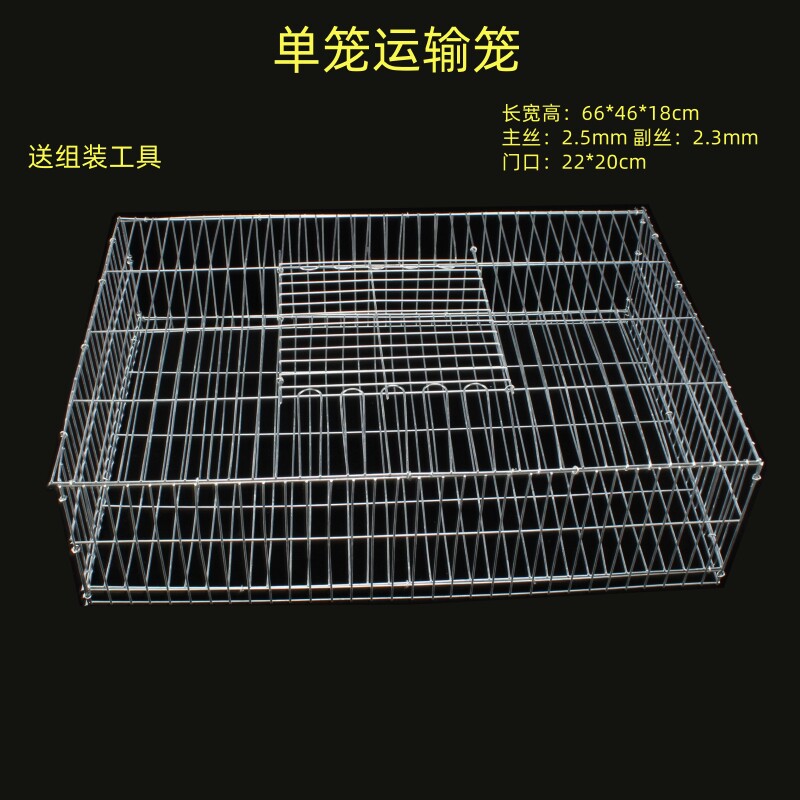 鸽子运输笼兔鸟笼拼装加粗鸡鸽图片
