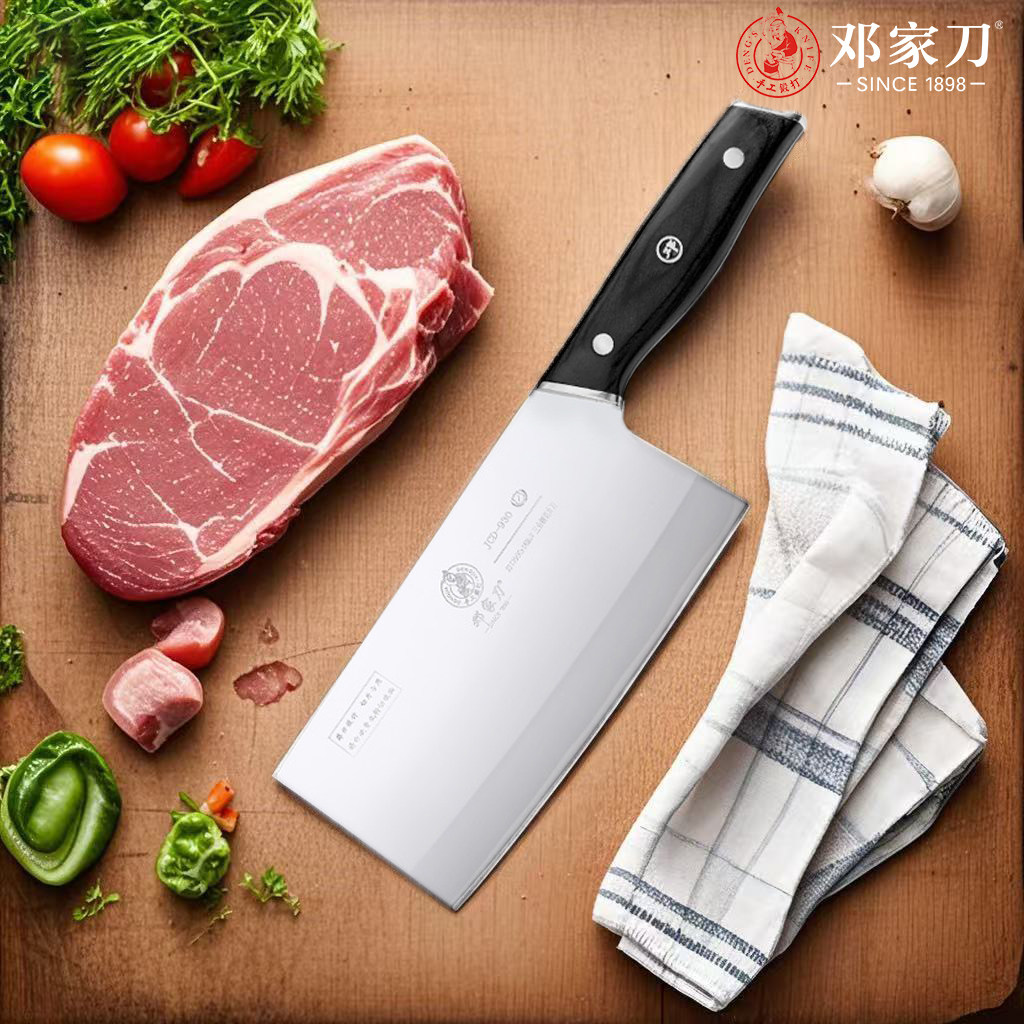 厨房钼钒手工锻打切片刀