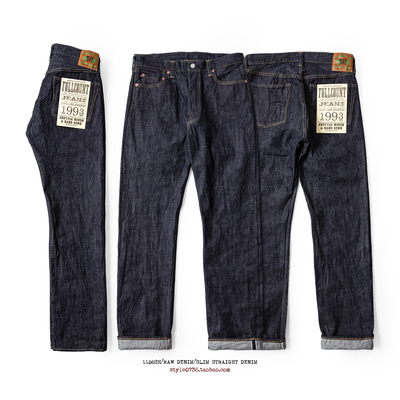 RedCloud赤芸 X Fullcount富康2025联名企划 1108SH修身直筒丹宁