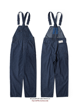 REDCLOUD赤芸 秋春 经典宽舒背带裤 新品旧韵 限量发售DF-OV-1021