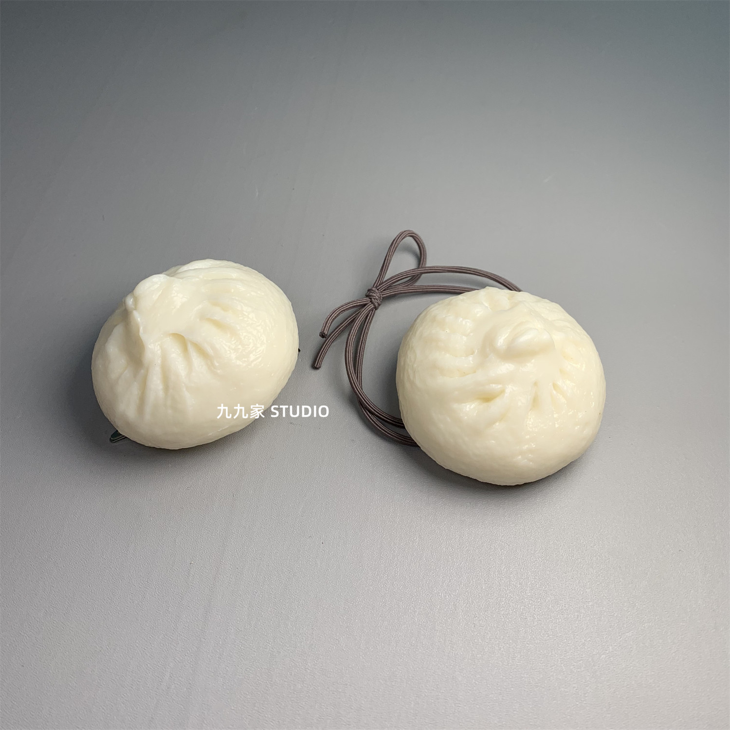 包子发绳~发圈 个性另类发饰 女款头饰 扎头发 时尚头绳简约皮套