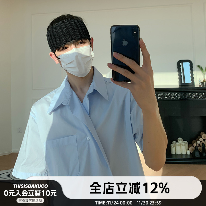 白口阳 韩国ins网红男女中性韩风百搭头巾发带针织毛线发箍束头套