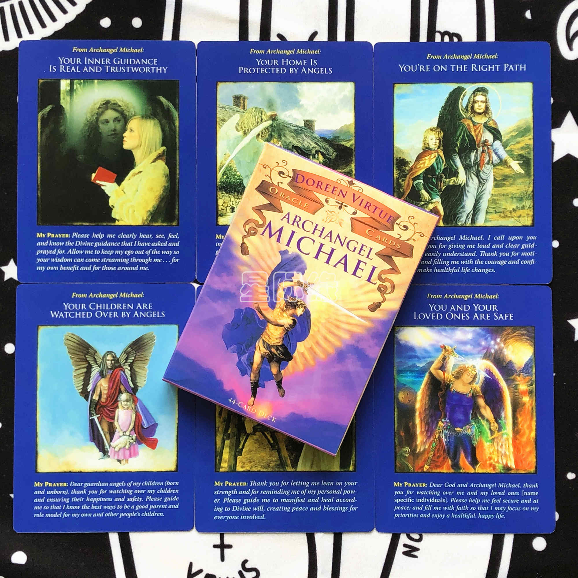 包邮 archangel michael oracle天使米迦勒神谕卡英文桌游纸卡牌