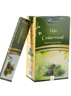 印度进口 AROMATIKA线香  雪松 Cedarwood 净化空间 薰香 香薰
