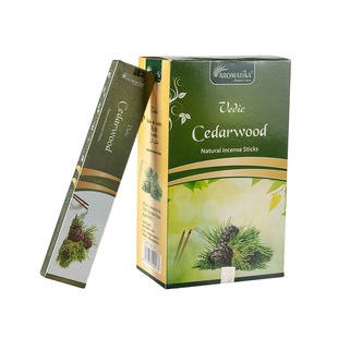 AROMATIKA线香 薰香 雪松 净化空间 香薰 Cedarwood 印度进口