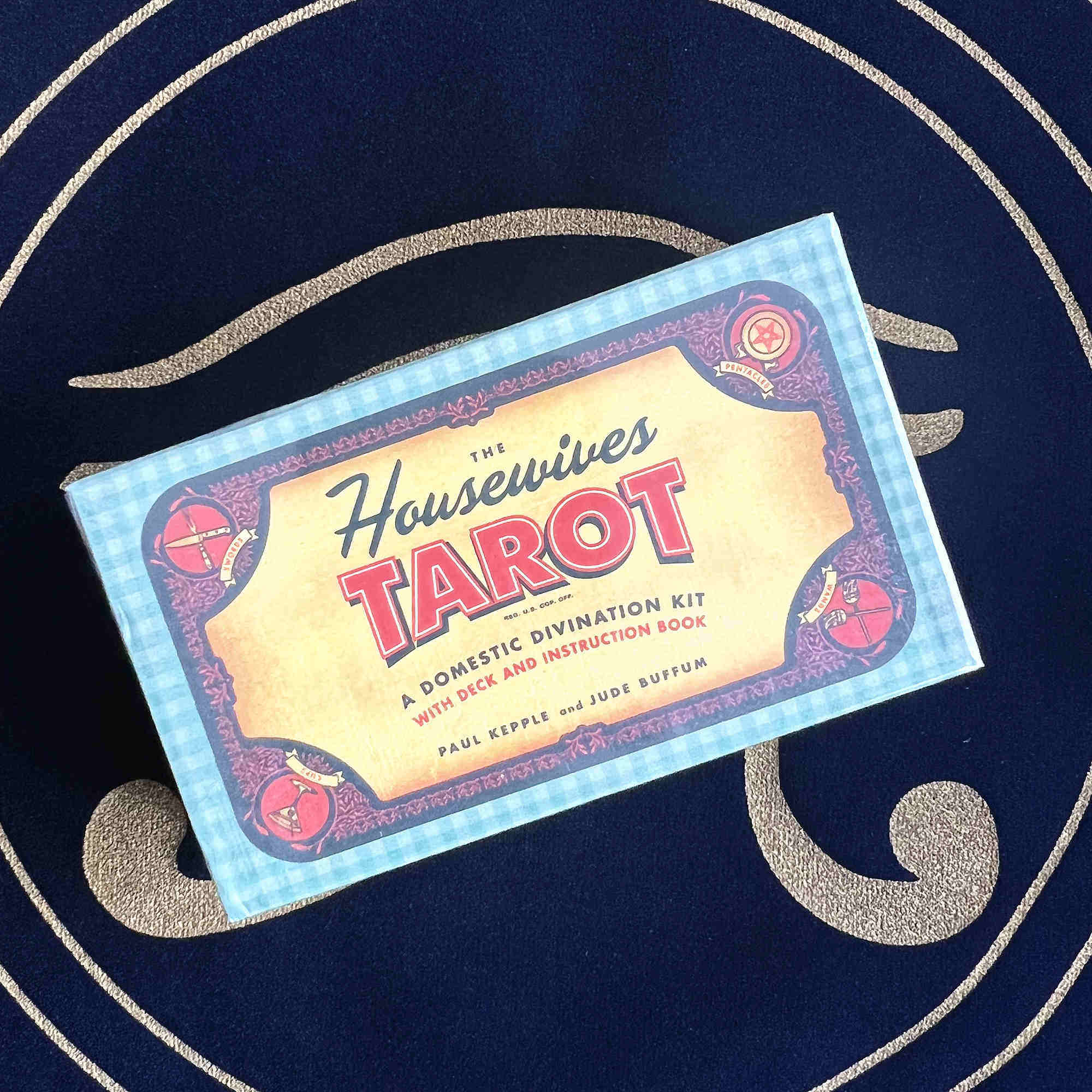 包邮 housewife tarot decks 家庭主妇英文卡罗桌游 近伟特系塔罗