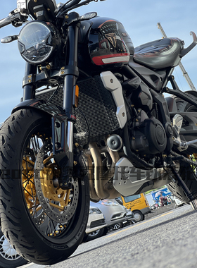 锐奥克凯旋Trident 三叉戟 Sport 660改装摩托车真空辐条锻造轮毂