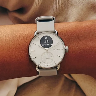 美国直邮Withings ScanWatch 2心率体温跟踪睡眠呼吸智能检测手表