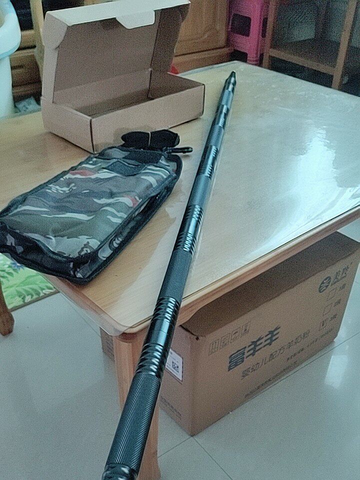 带刀工具多功能伸缩便携登山杖