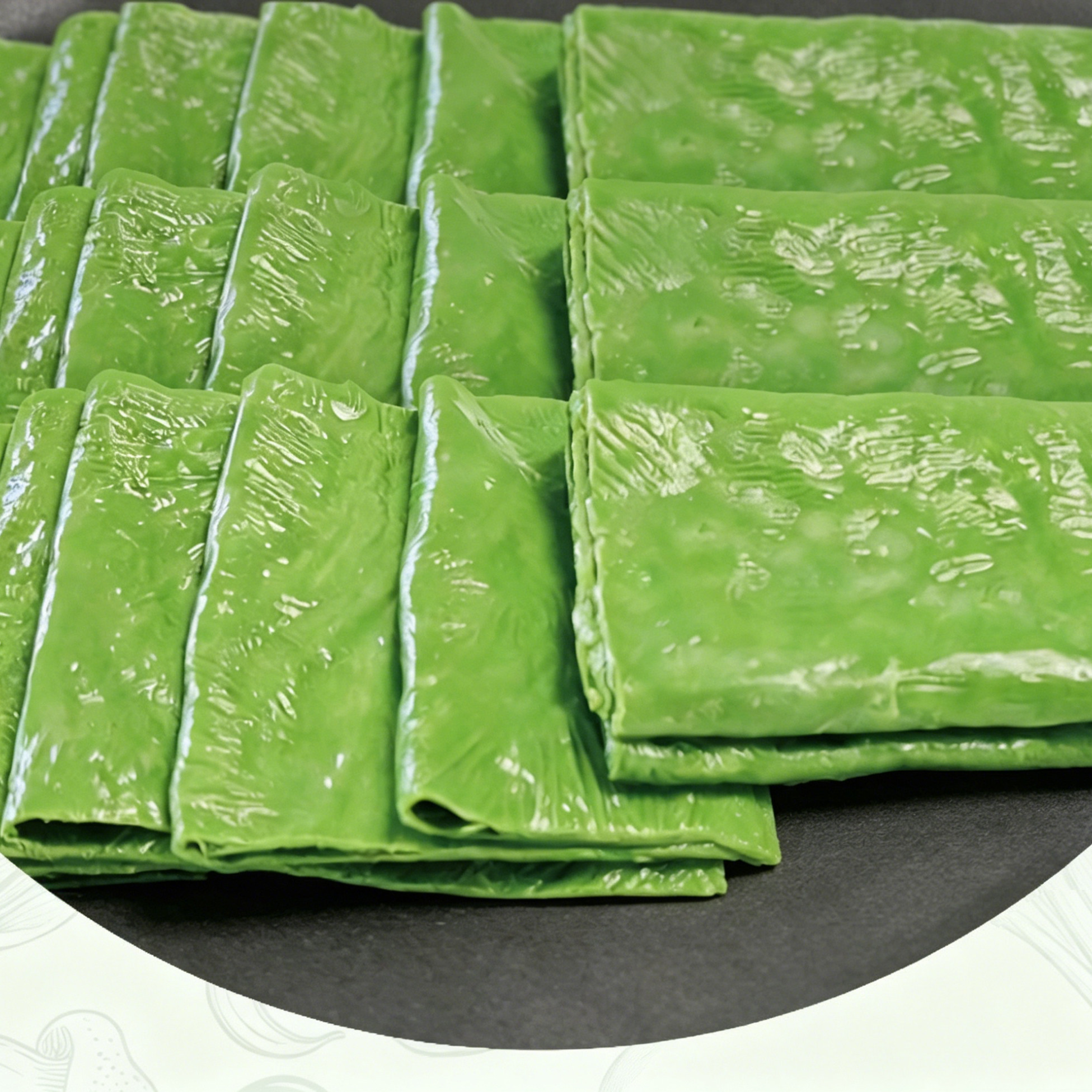 丘田熊猫皱叶甘蓝翡翠豆腐皮重庆火锅豆捞豆腐皮200克/盒装特色菜