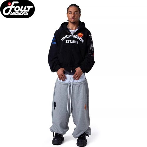 VandyThePink联名款黑连帽卫衣