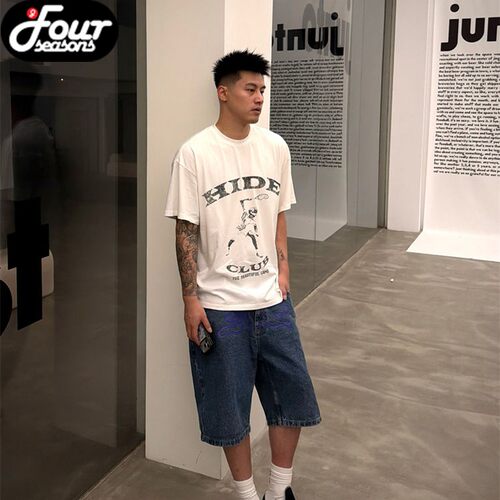 Hideinhills网球印花短袖T恤