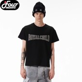 T恤夏季 ROYAL BIRTH CHILD.BORC 短袖 水晶字母TEE 高支棉面料