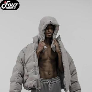 加厚可拆卸连帽羽绒服外套宽松 prefab张艺兴虞书欣同款 四季 Epide