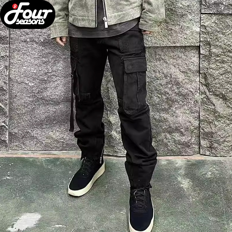 【四季】Askyurself Cargo Pants 水洗飘带绑带工装裤休闲长裤子