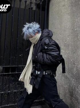 UPGREATED【朱志鑫严浩翔同款】高盎司 水洗 做旧 飘带休闲长裤男