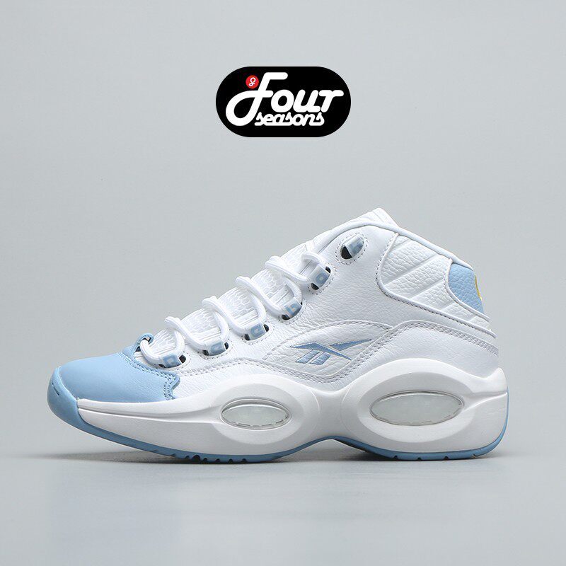 四季reebok question mid 锐步 q1艾弗森 篮球鞋80后圆梦鞋gw8854