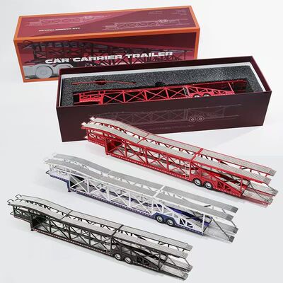 GCD164中式轿运合金拖车模型