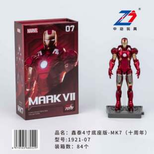 中动正版漫威钢铁侠手办可动mk85马克战衣复仇者联盟男孩礼物模型