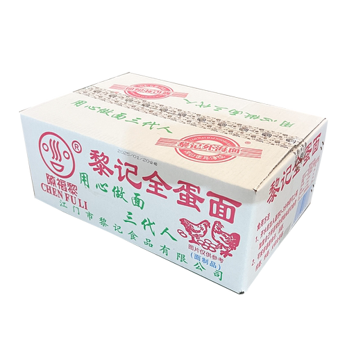 黎记美味味全全蛋面广东餐饮细面