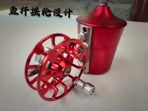 全新铝合金手动墨斗自动墨斗 线斗粉斗装修用画线器 木工划线工具