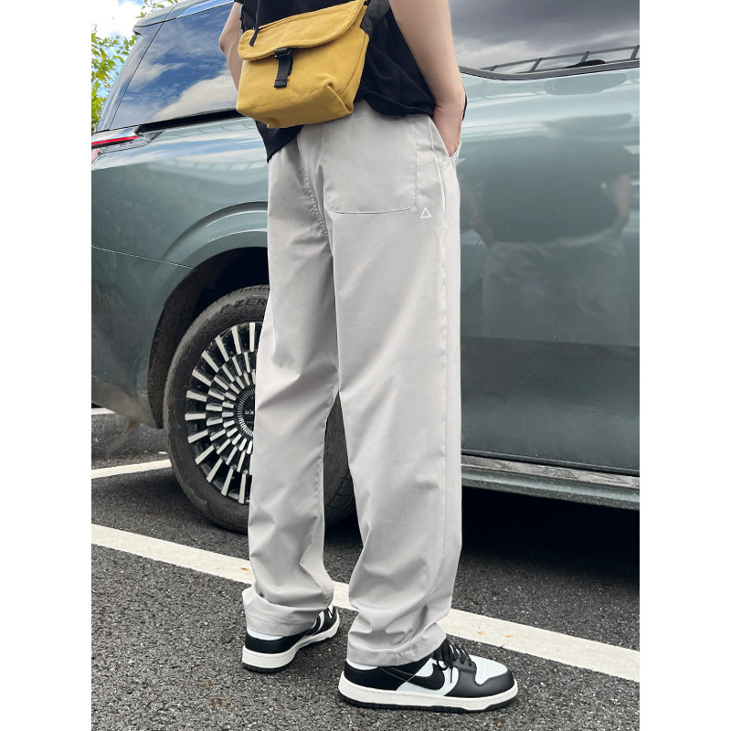 抖音小三角标速干运动冲锋裤男直筒大码休闲裤长裤子k632/p35,男装休闲裤,星座223-1（原星座201）