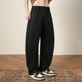 春夏季莱赛尔天丝棉弯刀休闲裤男裤复古高级感老钱风西裤8213/p50，男装西裤，星座223-1（原星座201）