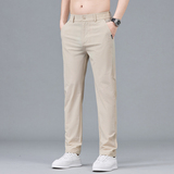 2025夏季薄款冰丝休闲裤男修身商务西裤轻熟风直筒长裤子k701/p30，男装西裤，星座223-1（原星座201）