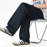 春夏季莱赛尔天丝棉阔腿长裤男高级感显瘦直筒西裤休闲裤8213/p50，男装西裤，星座223-1（原星座201）