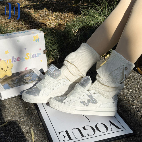 顽刻ollieskate满天星贝果鞋BAKE低帮男女W学生软底面包鞋板鞋