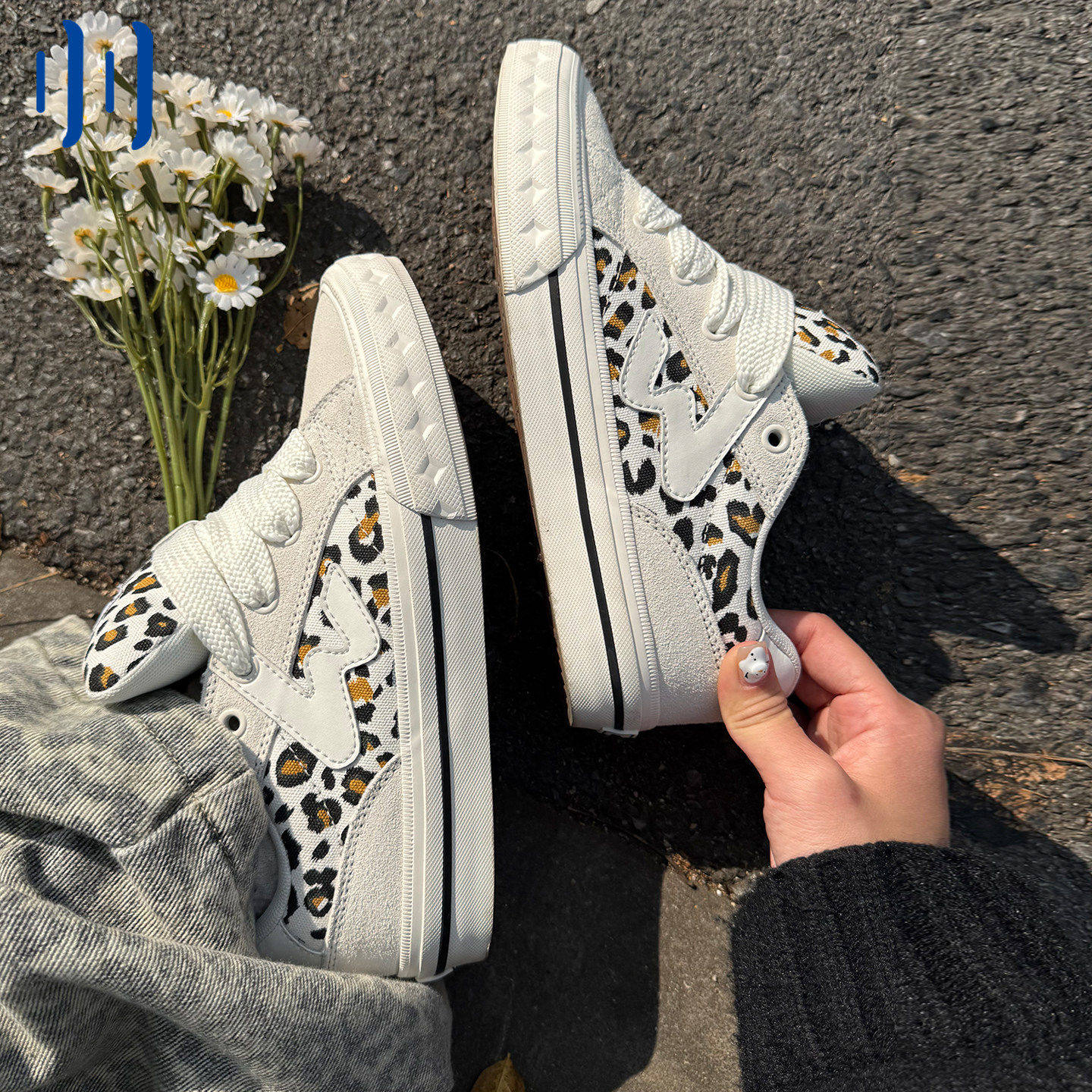 顽刻ollieskate贝果豹纹秋冬BAKE低帮W软底男女新年面包跨年板鞋,流行男鞋,休闲板鞋,淘宝优惠券,粉丝福利购,淘宝优惠卷