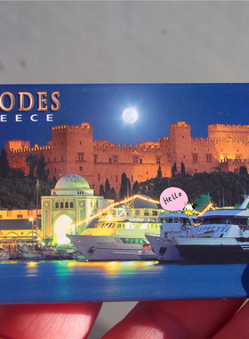 希腊当地购买冰箱贴 GREECE 罗德岛 RHODES 多款
