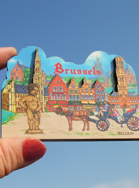 比利时当地购买冰箱贴 BRUSSELS布鲁塞尔 多款