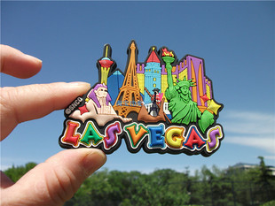 美国当地冰箱贴 LAS VEGAS 拉斯维加斯 纽约纽约 威尼斯人大酒店