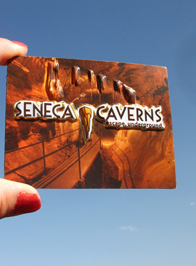 美国当地购买冰箱贴 各地溶洞 SENECA CAVERNS