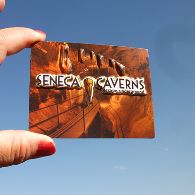 美国当地购买冰箱贴 各地溶洞 SENECA CAVERNS